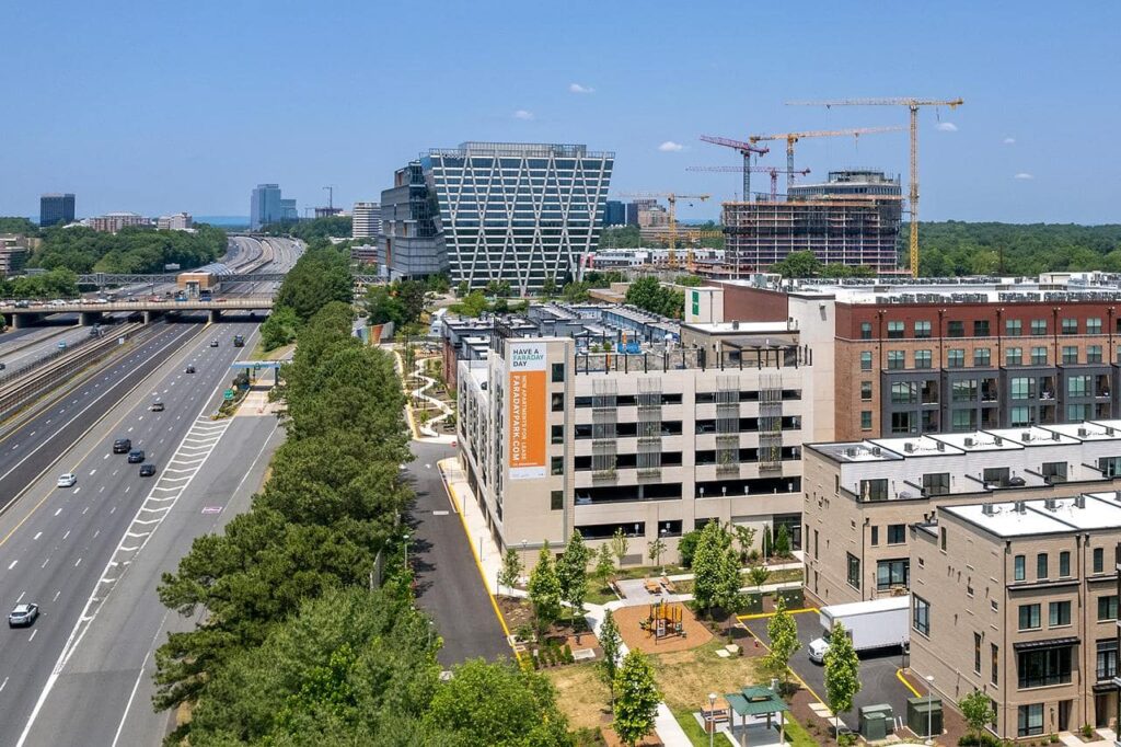 Faraday West Parking Deck