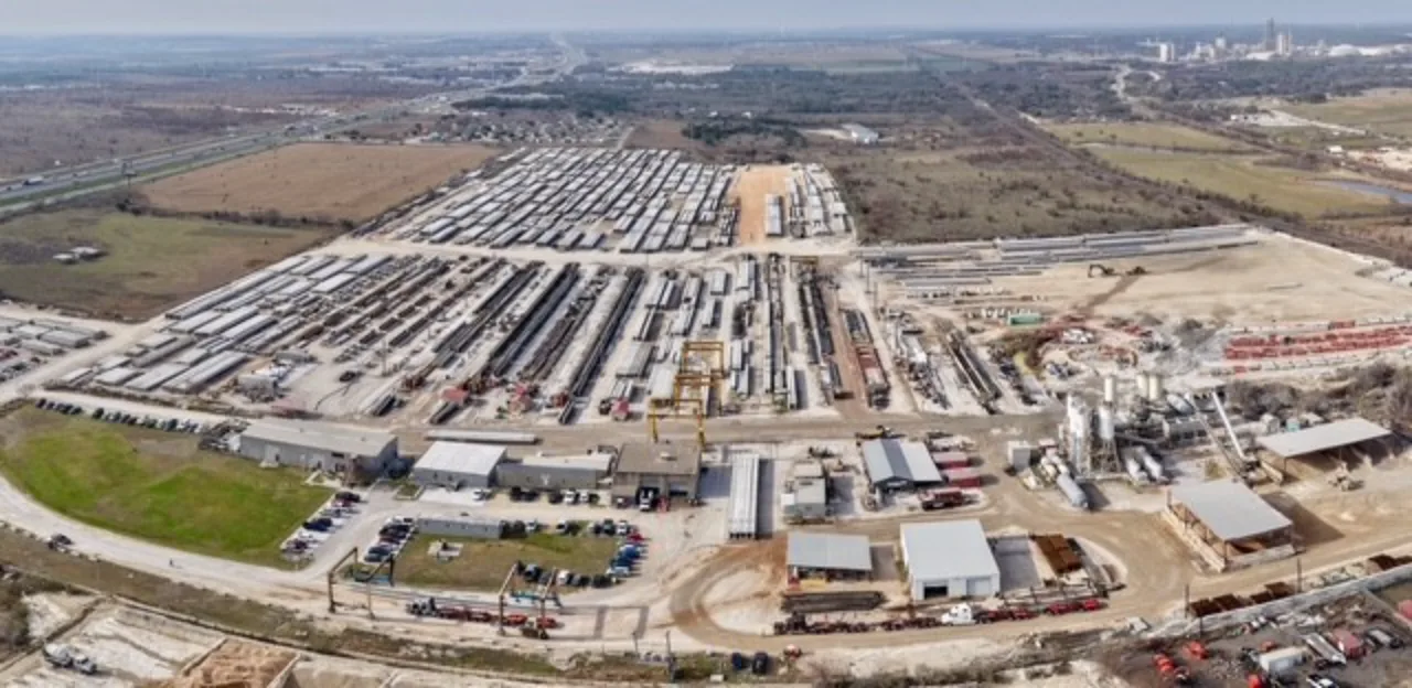 Heldenfels Enterprises Aerial of Plant