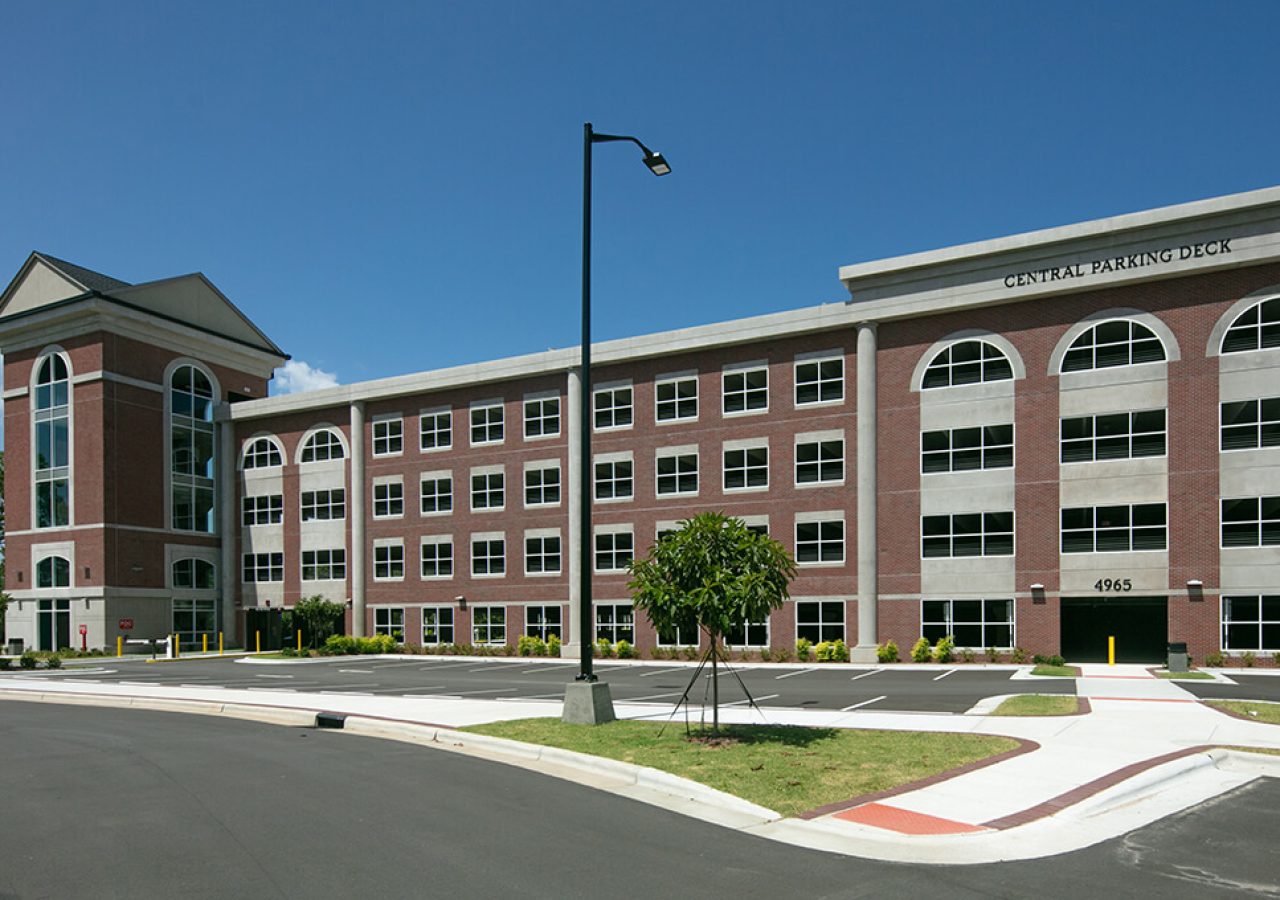 UNCW Central Parking Deck