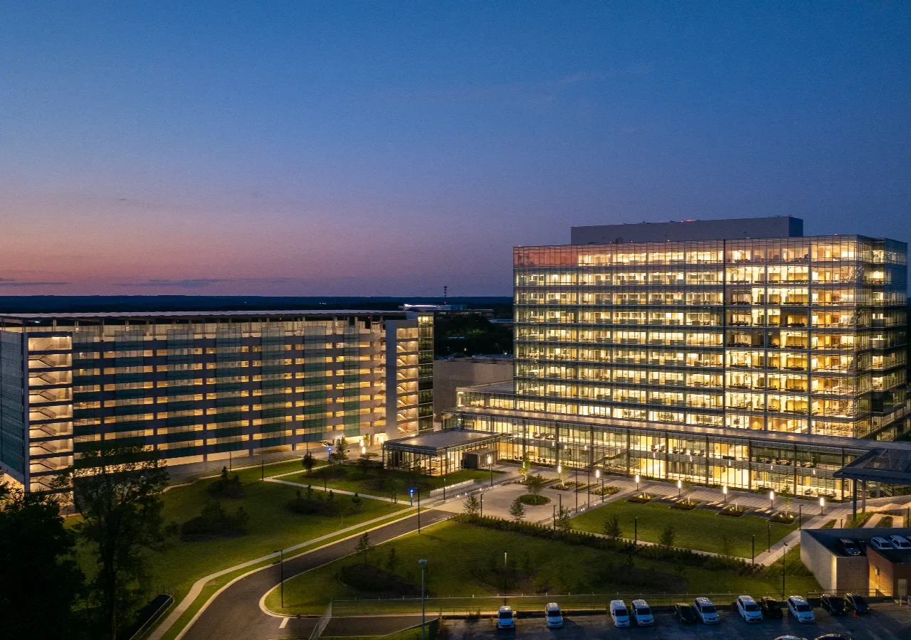 North Carolina Department of Health and Human Services Office Building and Parking Deck