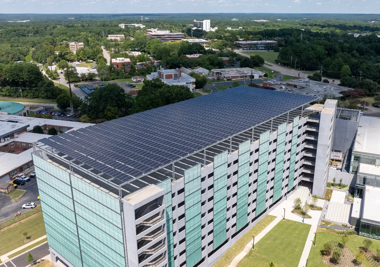 North Carolina Department of Health and Human Services Office Building and Parking Deck