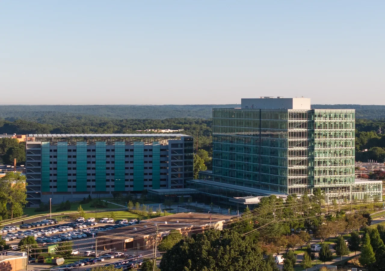 North Carolina Department of Health and Human Services Office Building and Parking Deck