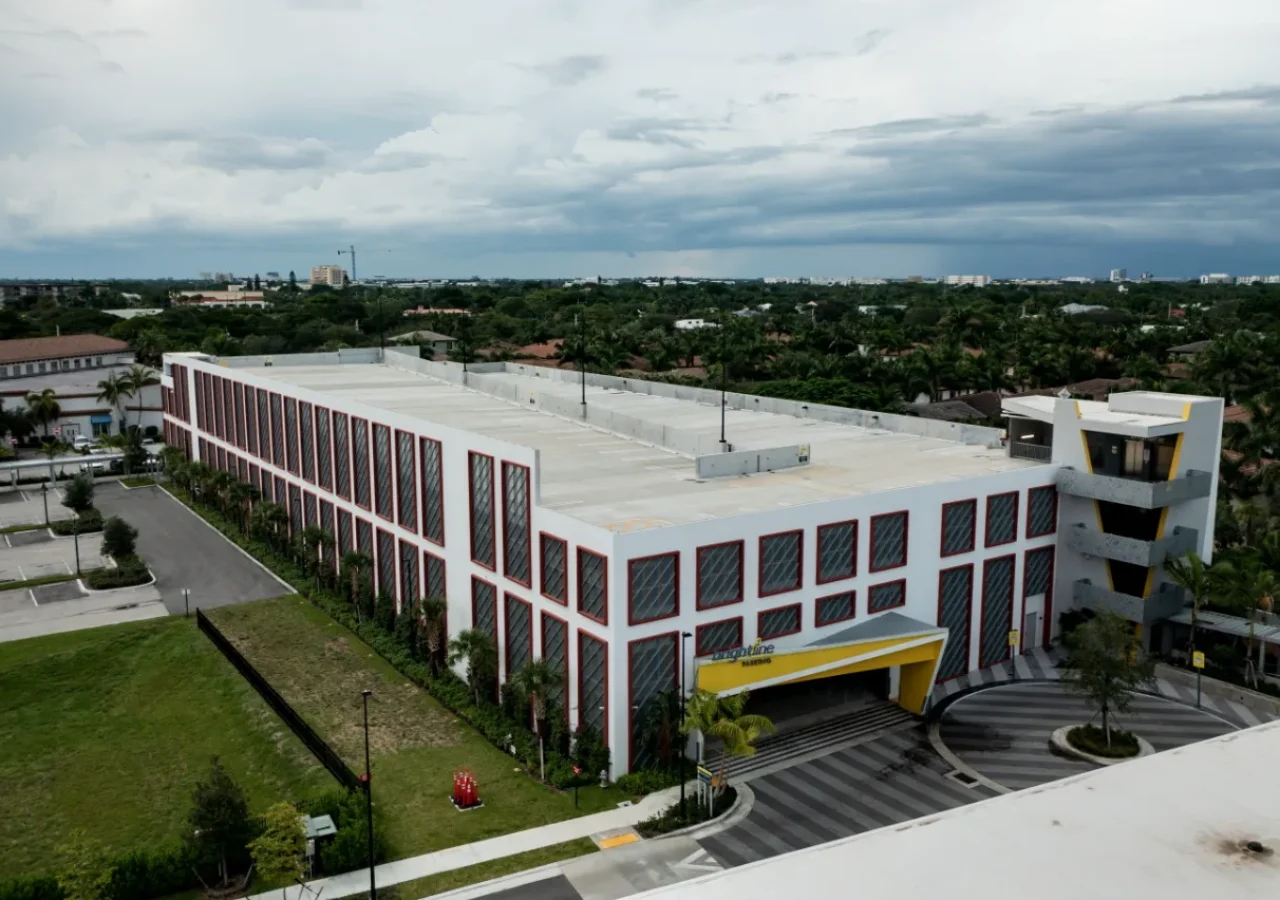 Brightline Boca Raton Parking Garage