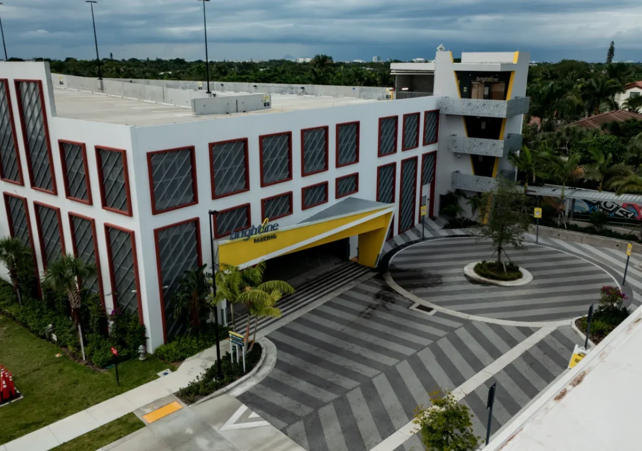 Brightline Boca Raton Parking Garage