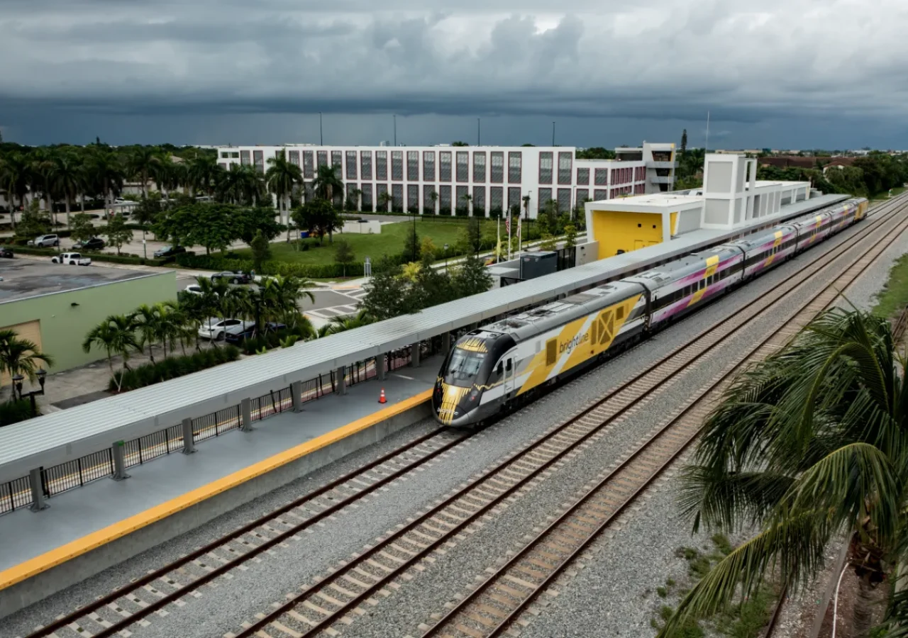 Brightline Boca Raton Parking Garage
