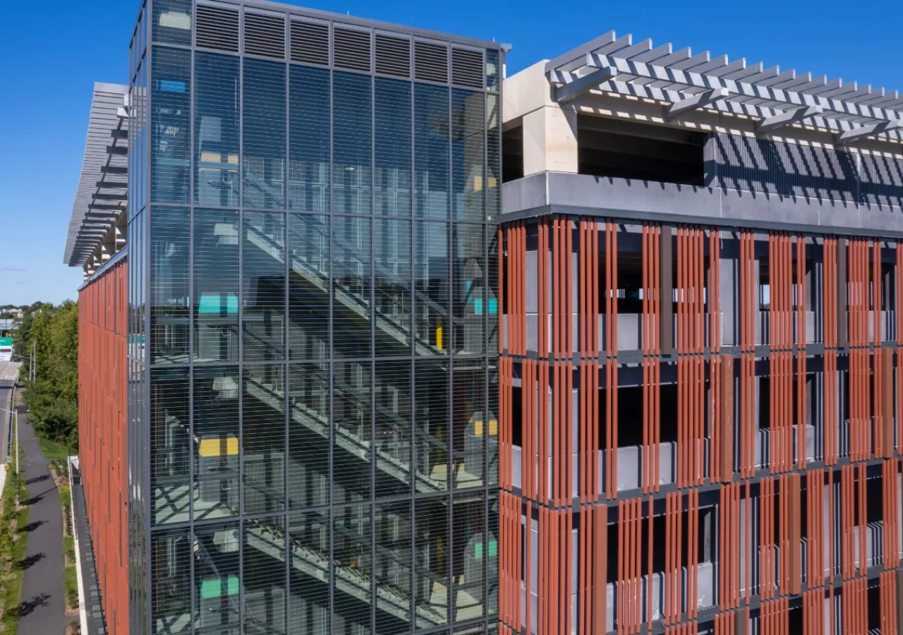 Monument Drive Commuter Parking Garage and Transit Center