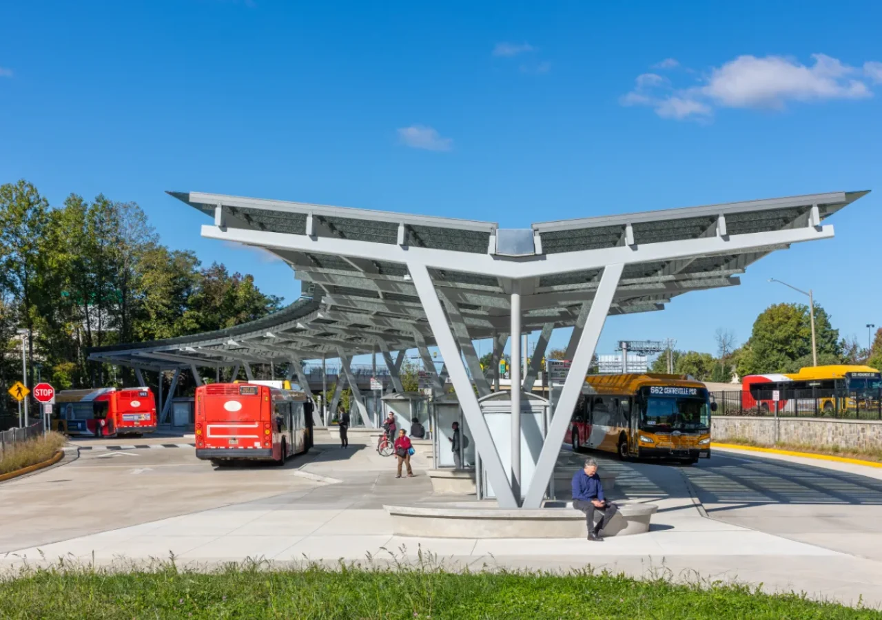 Monument Drive Commuter Parking Garage and Transit Center