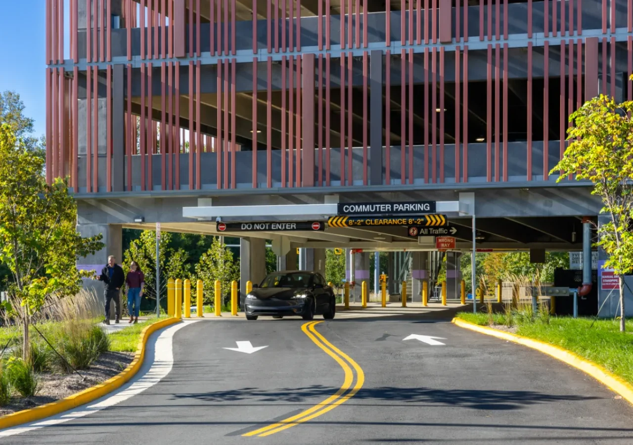 Monument Drive Commuter Parking Garage and Transit Center