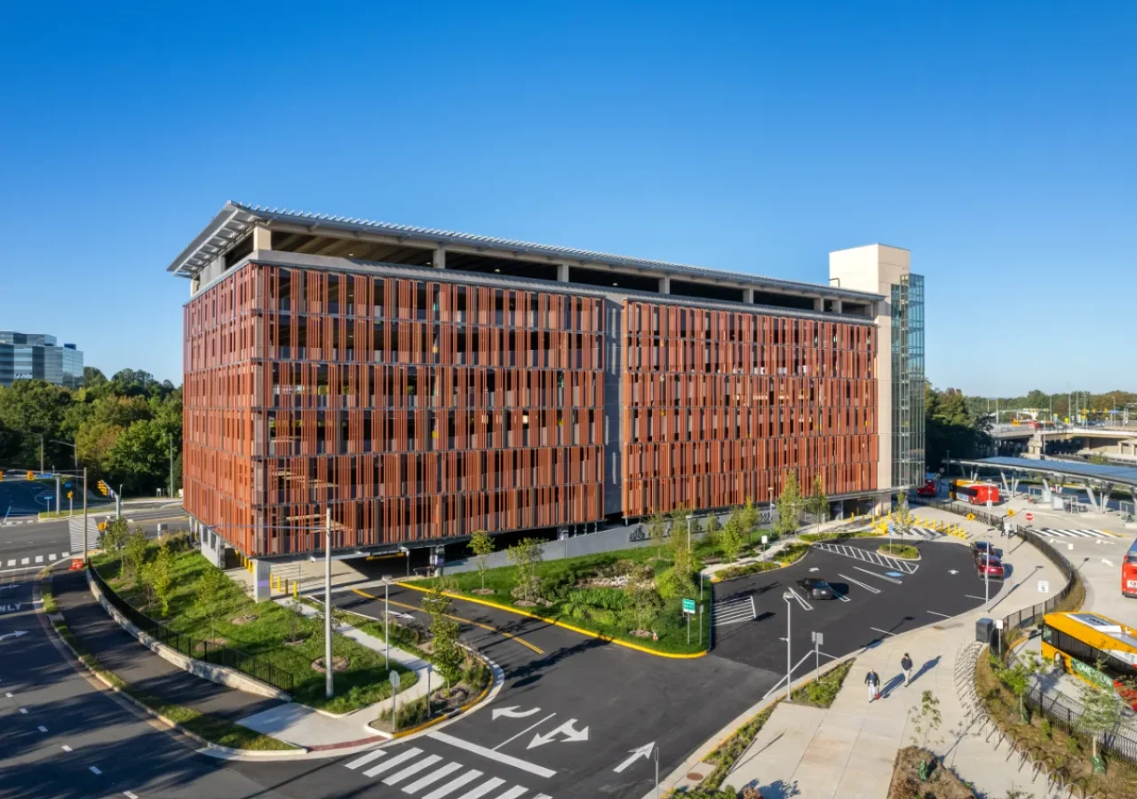 Monument Drive Commuter Parking Garage and Transit Center